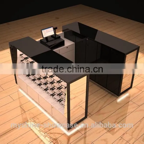 Customized Optical Display Cabinets Mall Kiosk for Sunglasse photo-2