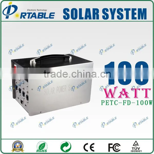 100W High Quality Solar Power System photo-4