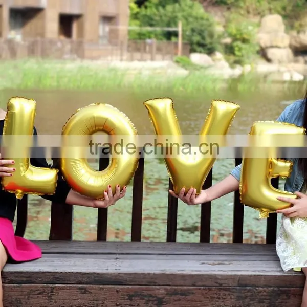 Have Stocks Gold Foil Inflatable Balloon, Decoration Letter Balloon, Words/letter Balloon photo-5