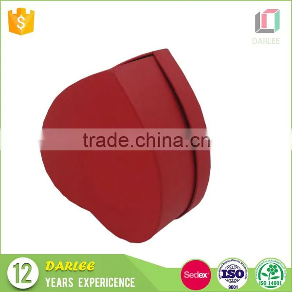 Latest Design Handmade Empty Red Heart Shape Cardboard Box photo-6
