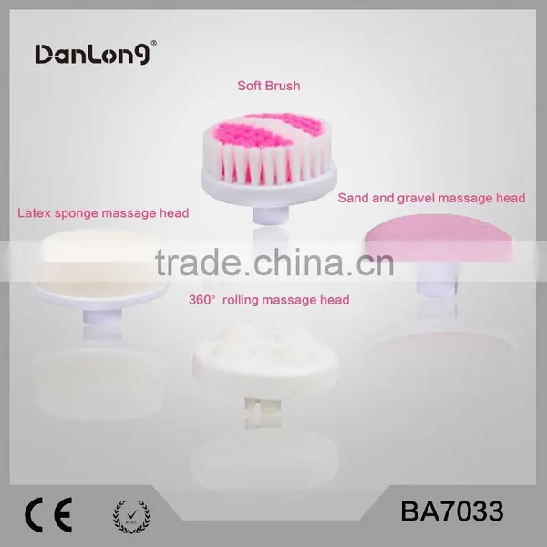 2015 OEM & ODM Manufacture High Quality Rotate Facial Brush 5 in 1 Beauty Massager photo-4
