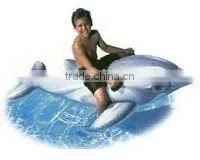 inflatable dolphin rider