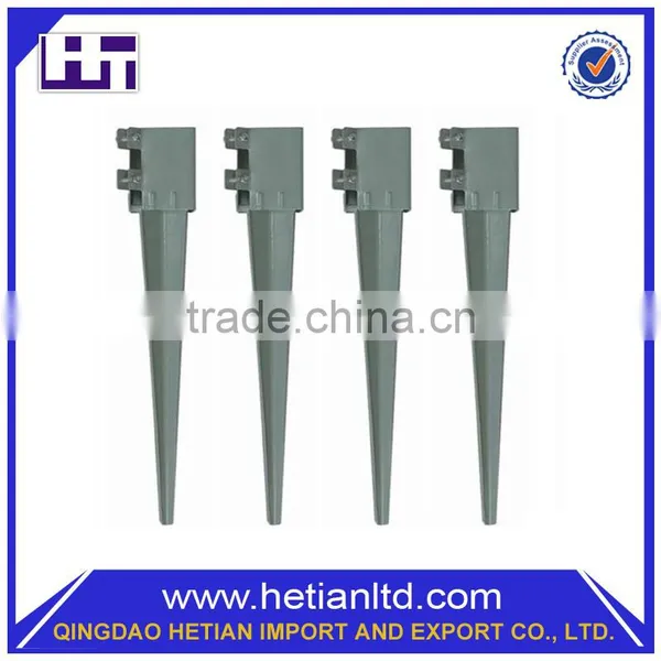 Steel Fence Post Holder 750 mm Spike Support Rust Resistant 75 mm Metal Post photo-2