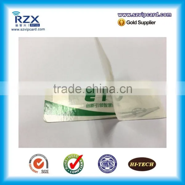 Long Range Printed Tear-resistant UHF Rfid Windshield Tag for Vehicle photo-6
