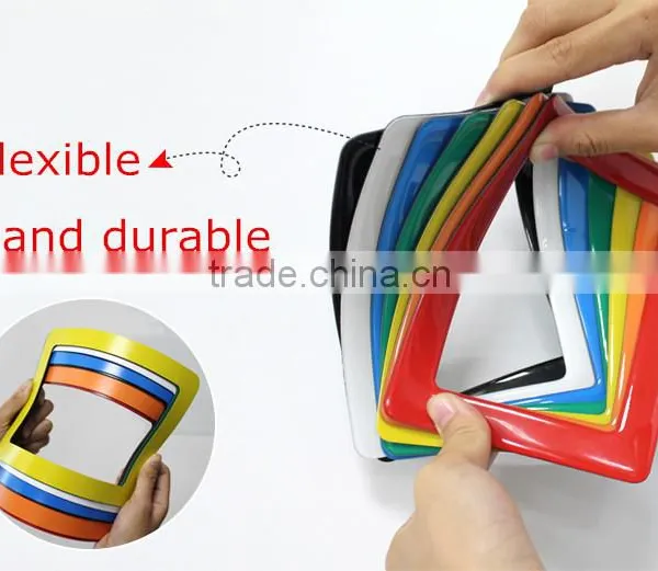 Colorful 8" x 10"glossy Photo Frame Wholesale Gifts Fridge Magnet Photo Frame Magnetic Photo Frame Stick on the Wall photo-5