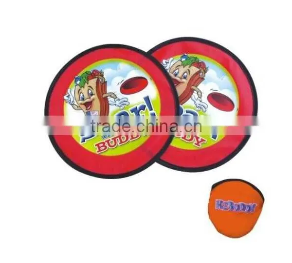 Advertising Nylon Cloth Foldable Frisbee Fan photo-5