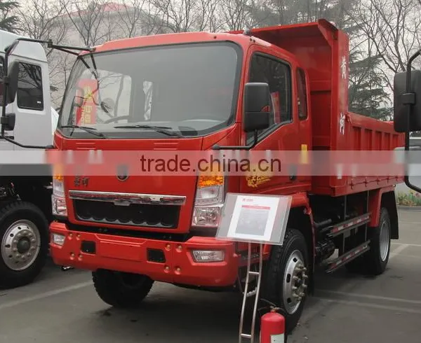 Marca China Sinotruk 115hp New Condition Self-discharging Truck photo-2