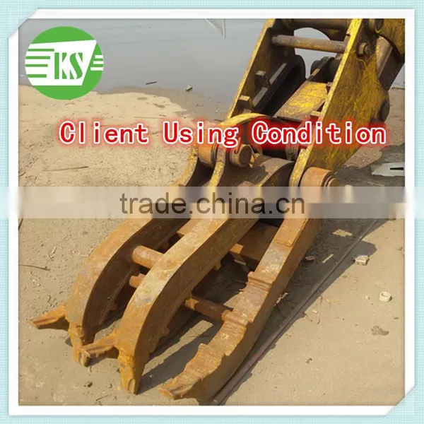 Rotating Grapple Hydraulic TImber Crane Grab photo-4