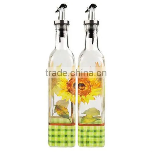 Olive Oil & Wine Glass Bottle(HLTH-L016) photo-6