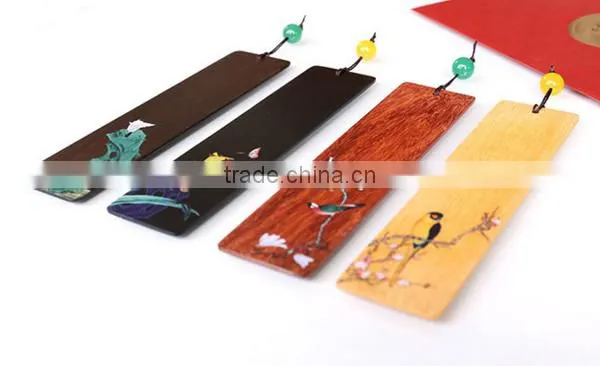 Natural Wooden Bookmark, Custom Handmade Wood Crafts Gift photo-4