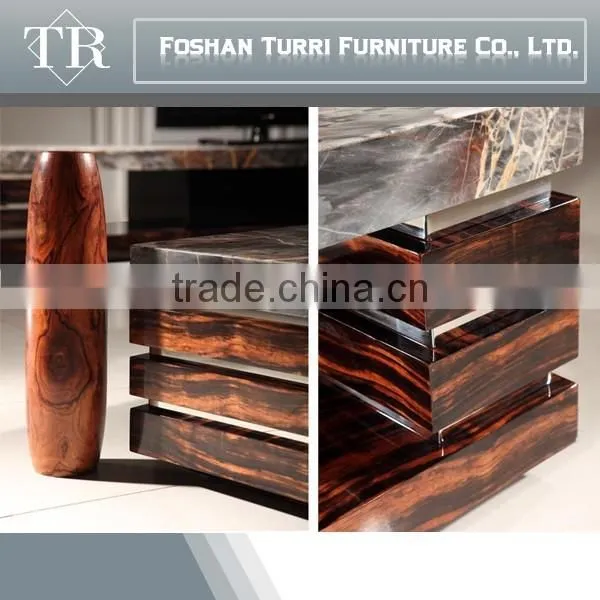 Modern Nature Marble Living Room Coffee Table Center Table photo-6