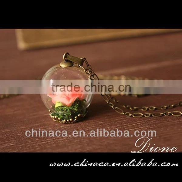 Starfish Seahorse Miniature Glass Vial Necklace Pendant photo-4