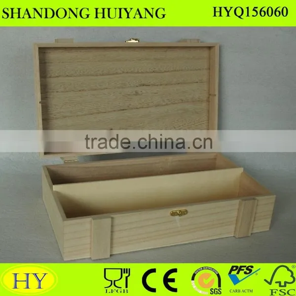 Custom Balsa Wood 2 Bottles Wine Box Wholesale photo-3