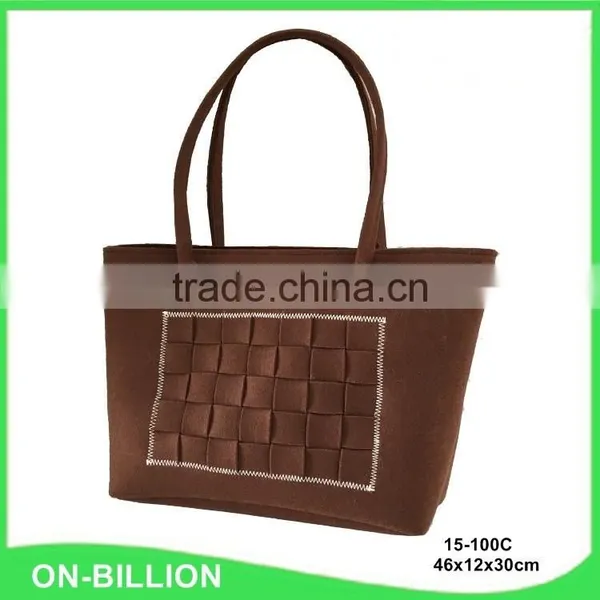 New Promotional Women Shoulder Handmade Felt Bag photo-3