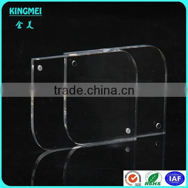 KM-VP50 Factory Custom Absolutely Clear Acrylic Beauty Girl L-shaped Photo Frame & Picture Frame photo-5