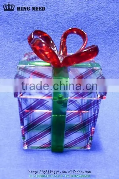 Hot Sale Wholesale Christmas Decoration Transparent Plastic Box Gift photo-4