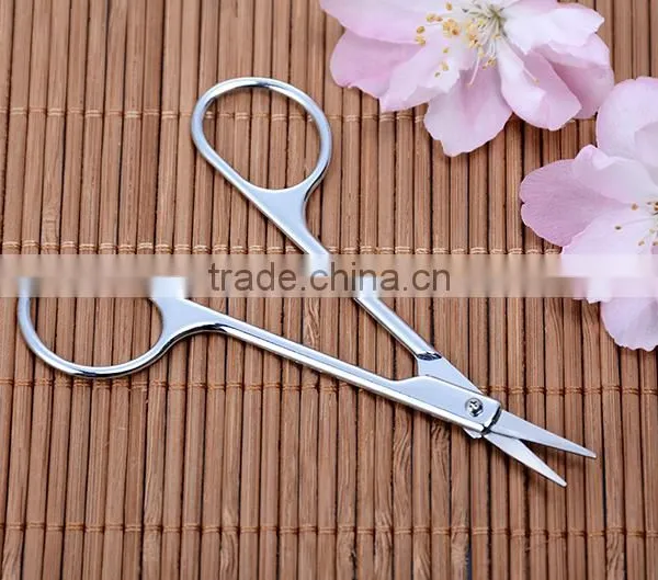 Small Eyebrow Scissors Repair Eyelash Metal Eyebrow Scissors Beauty Scissors photo-5