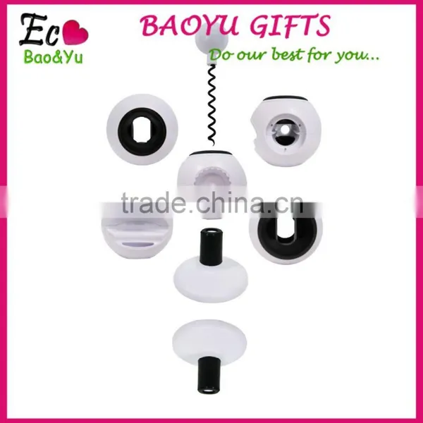 High Quality 8 In 1 Multi-function Bottles Jar Can Opener Wine Opener Kitchen Tool With Colorful Box photo-2