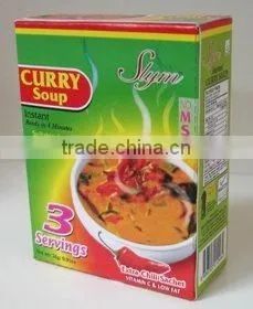 Slym Instant Vegetarian Instant Curry Soup (Box)