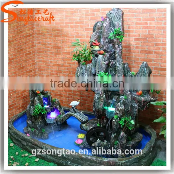 Simulation Waterfall Fountain Home Decortion Artificial Waterfall for Sale photo-6