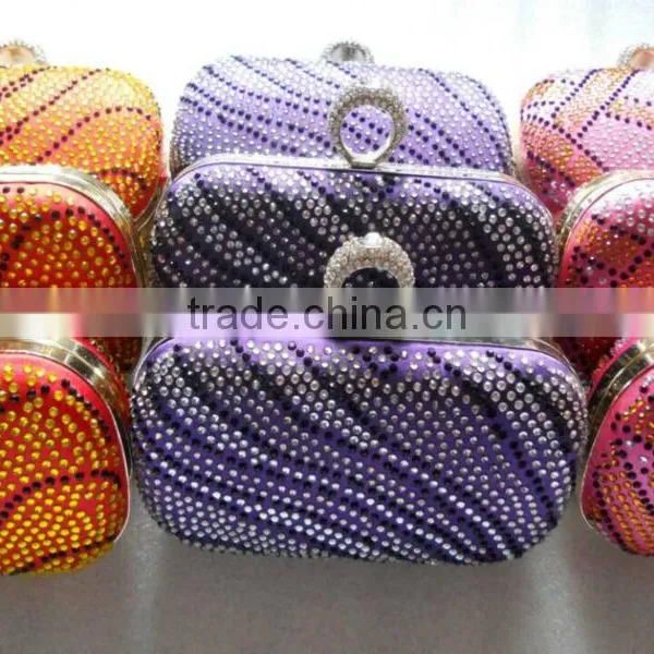Dense Drilling Rhinestone Evening Clutch Bag photo-2