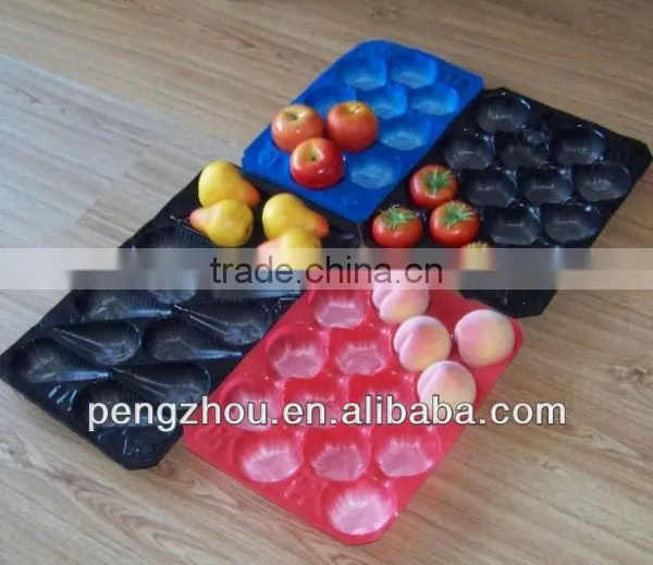 Mexico Food Grade PP Plastic 39*59cm Tomato Packaging Tray photo-3