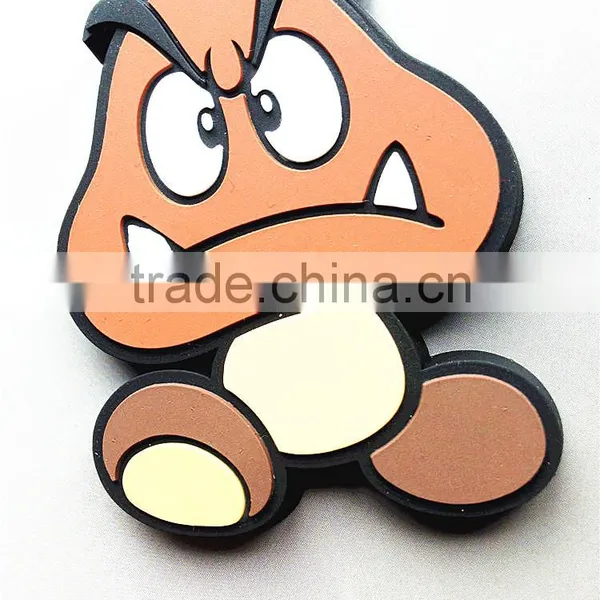 Custom Design Shaped 3D Soft Plastic Rubber PVC Keychain photo-6