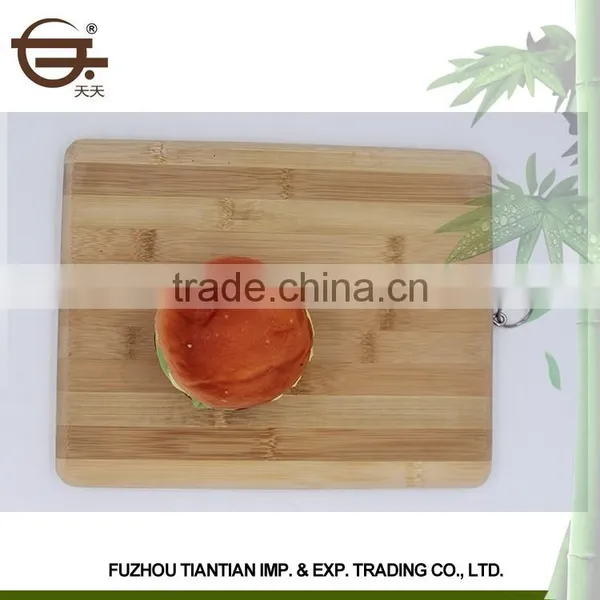 Natural Eco-friendly Square Bamboo/wooden Durable Cutting Board With Good Quality photo-3