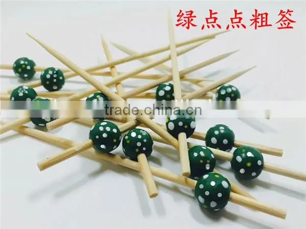 ZHUPING Fruit Pick With Wood Ball Far Party in China