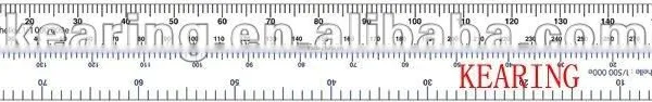 Kearing Aviation Supplies Flexible Plastic NM Scale Ruler for Pilot Flight Training #KNM-6 photo-2