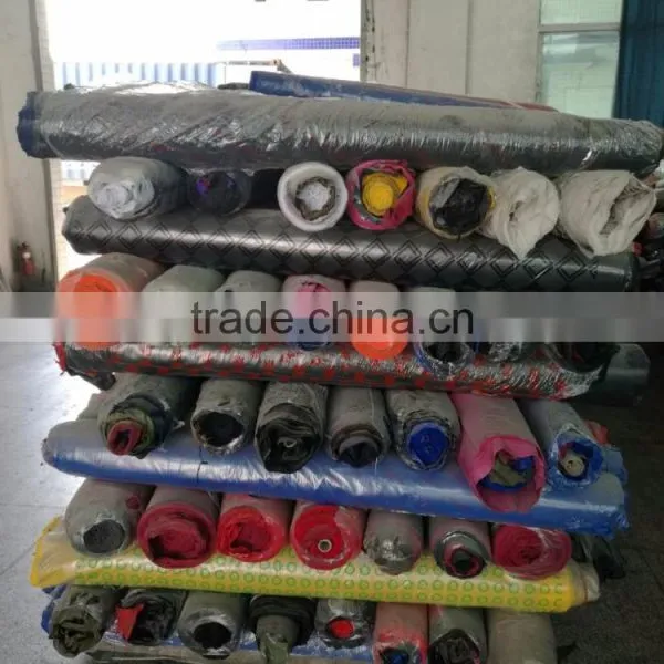 PVC Coated Polyester Stock Lot Oxford Fabric Stock For School Bags photo-3
