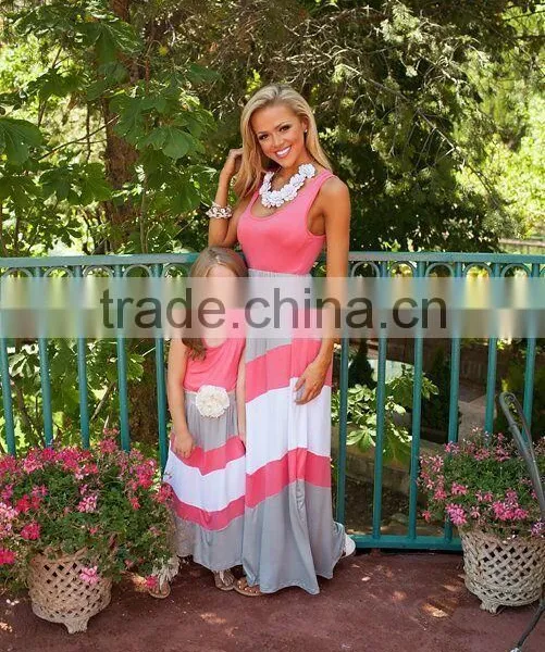 Summer Family Look Girl and Mother Daughter Sets Dresses photo-4