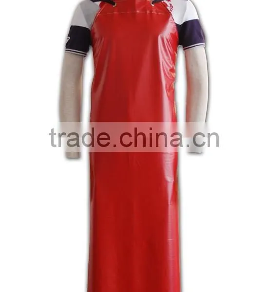 Water-proof PU Leather Apron for Fish Market photo-2