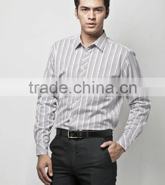 OEM Service!!!custom Made Men Dress Shirt, 2015 Newest Fashion Euro Style Men Dress Shirt photo-4