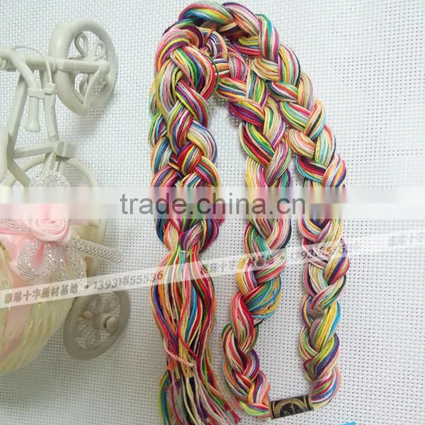 Beautiful Cross Stitch Thread DIY Gift photo-3