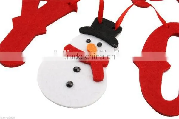 1.2 Meter Felt Merry Christmas XMAS Bunting Garland Party Home Decoration Gift photo-5