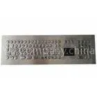 Front Panel Compact Industrial Keyboard With Touchpad , USB or PS/2 Interface