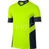 Bright Green Sublimated Mesh Quick Dry Soccer Team Wear Match Jerseys With Interlock Design