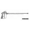 Spray Gun With Front Shut-Off Extensions