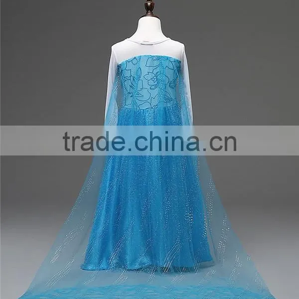 Hot Movie Cosplay Costume Dress for Girls Evening Dress Latest Dress Designs for Children photo-4