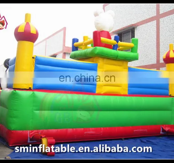 2016manufacturer Professional Production PVC Inflatable Enterrtainment Castle Inflatable Plastic Slide Inflatable Bluncer photo-5