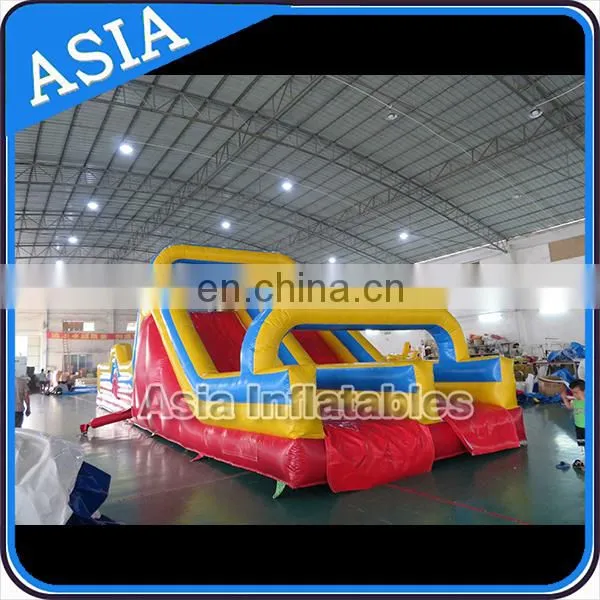 Giant Adult and Kids Inflatable 5K Race/ Inflatable Obstacle Course Equipment With Slide for Sale photo-4