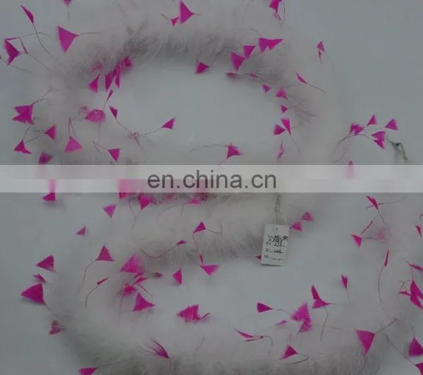 Decorative Colorful Fluffy Ostrich Feather Soft Boas for Sale Cheap photo-2