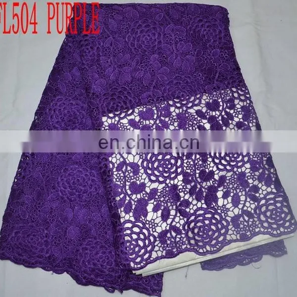 2015 Wholesale Cotton Lace/ African Lace Fabric/ Guipure Lace/ Lace Material/ Heavy Lace photo-2