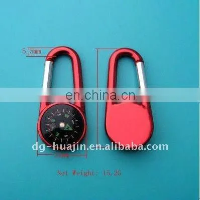 Hike Carabiner With Compass Watch