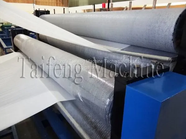 Automatic Toilet Paper Rewinding and Perforating Paper Machine photo-3
