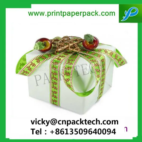 Custom Ribbon Baby Blanket Packaging Gift Box Cosmetic Perfume Box Jewelry Box Paper Box Cardboard Packing Cake Box photo-5