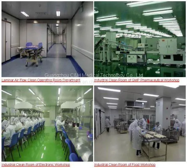 MgO Grid / EPS / Rockwool / PU Sandwich Panels for Clean Room Project Constructing Materials photo-2
