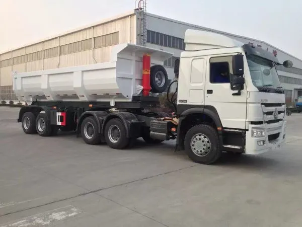 3 Axle 60 Tons Tipper Trailer for Sale photo-3