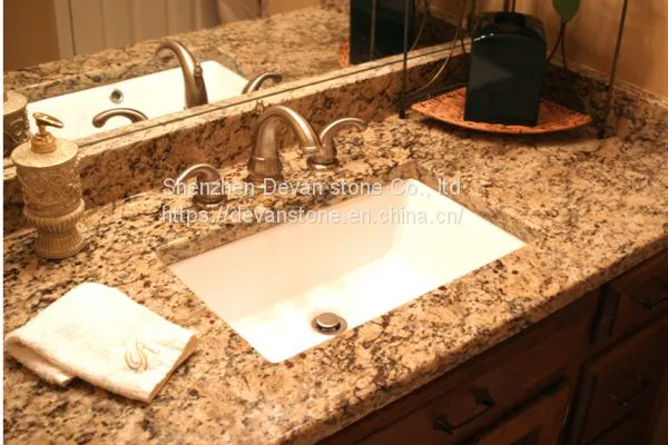 Giallo Veneziano Fiorito Beige Granite Countertops Granite Wall Tiles photo-3